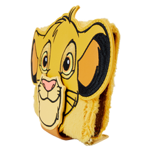 Load image into Gallery viewer, The Lion King 30th Anniversary Simba Plush Cosplay Wallet Loungefly