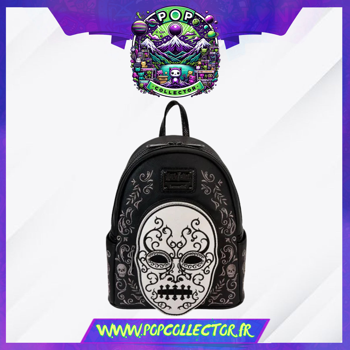 funko harry potter mini backpack Harry Potter Death Eater Mask Mini Backpack Loungefly – Pop Collector /  Magasin Funko Pop & Loungefly