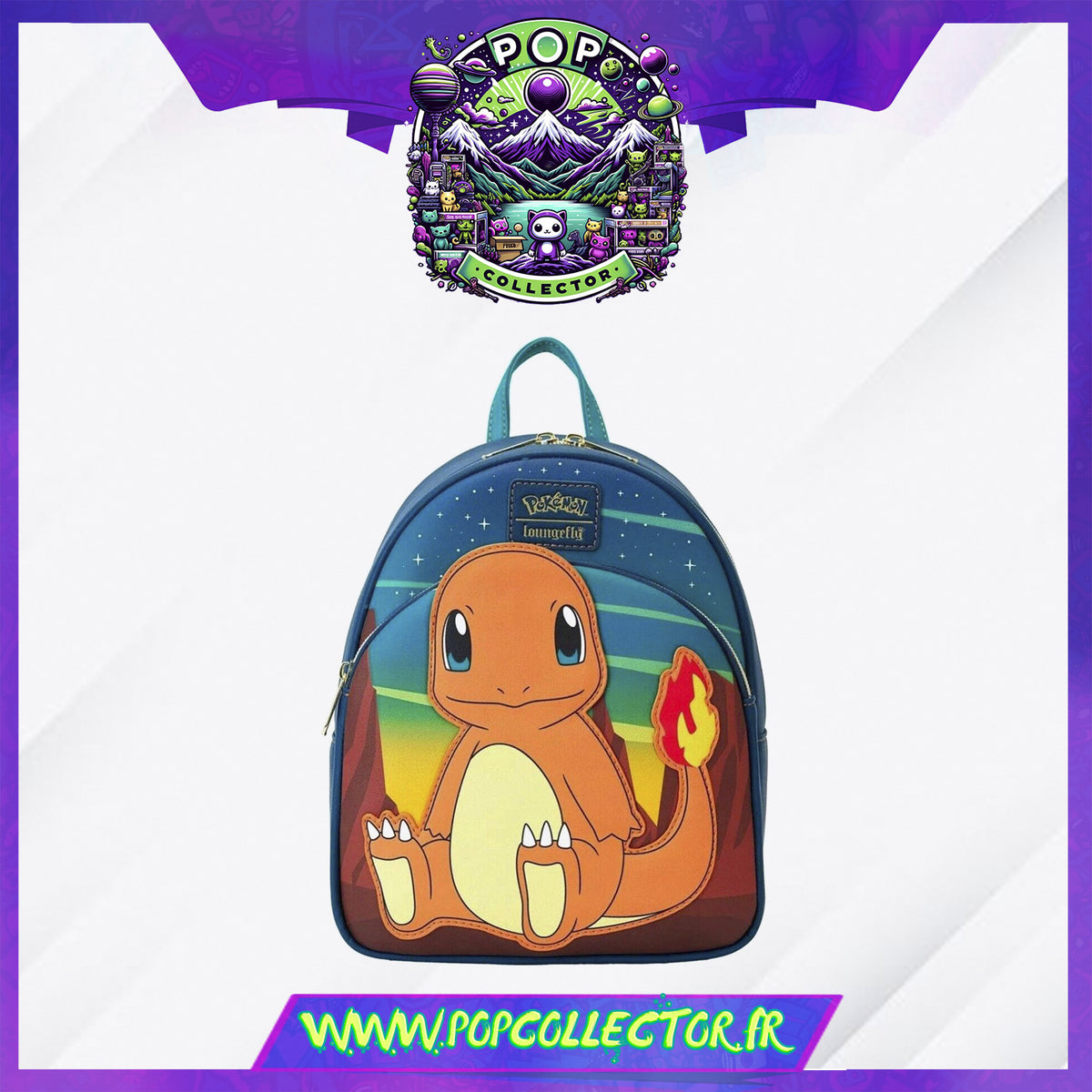 Pokemon Charmander Cosplay Glow Mini Backpack Loungefly – Pop Collector / Magasin Funko Pop & Loungefly