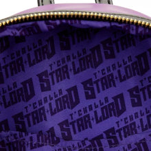 Load image into Gallery viewer, Marvel Loungefly Mini Sac A Dos What If...? Star-Lord T’challa Cosplay Glow