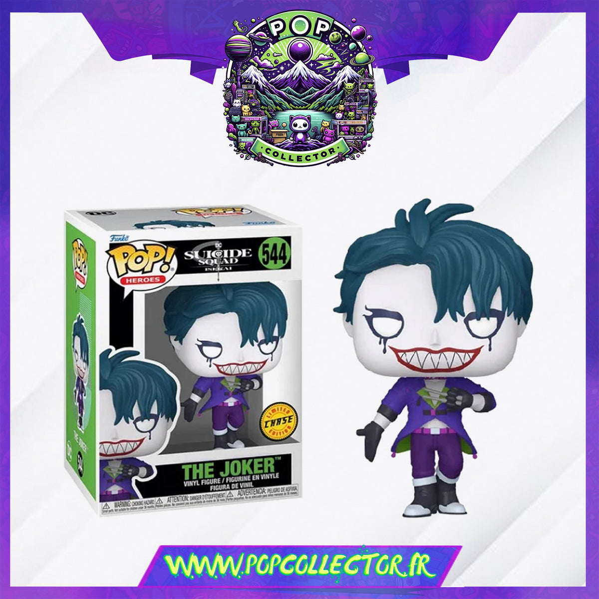 Funko Pop Dc Suicide Squad 544 Joker Chase - Main Image