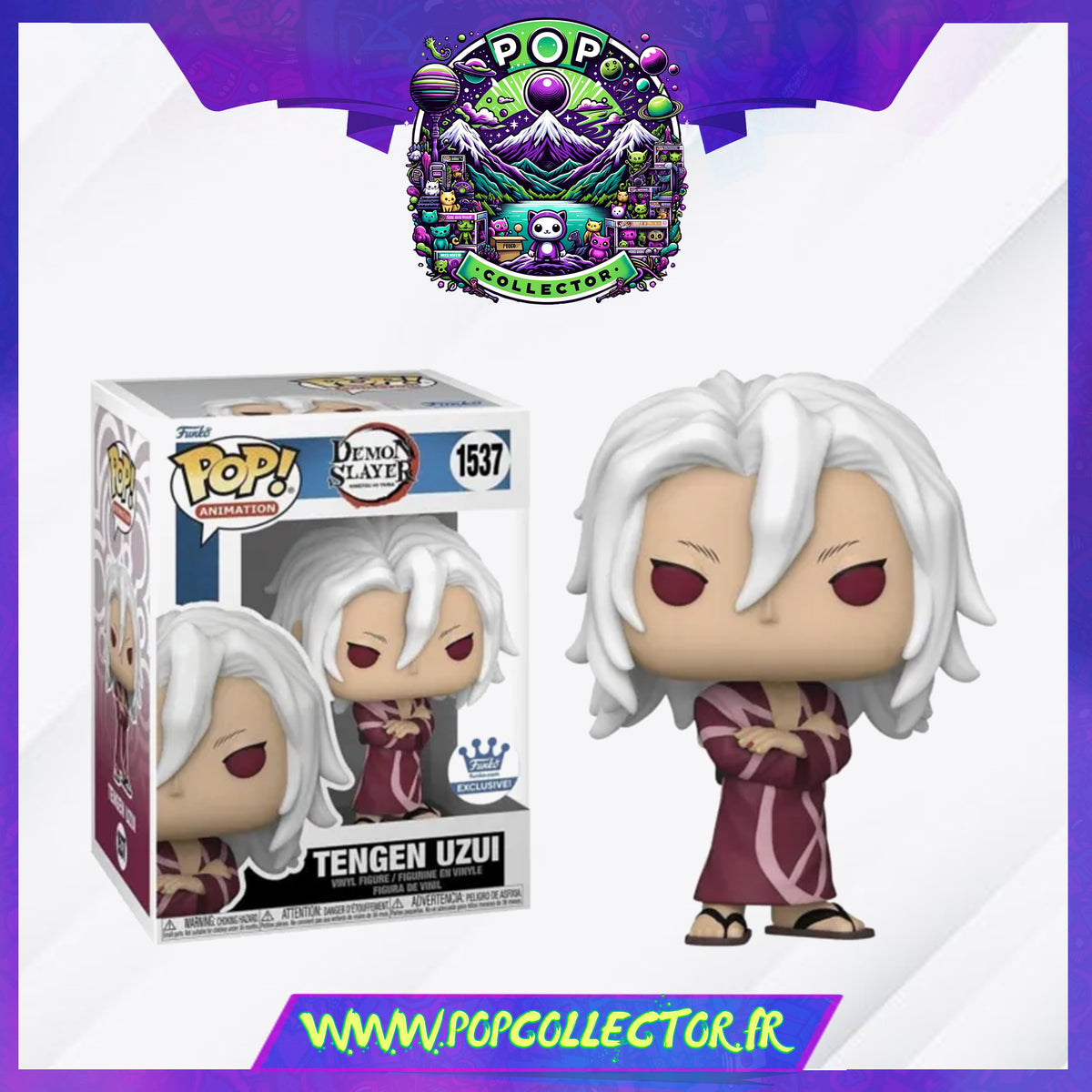Funko Pop Demon Slayer 1537 Tengen Uzui Exclu – Pop Collector