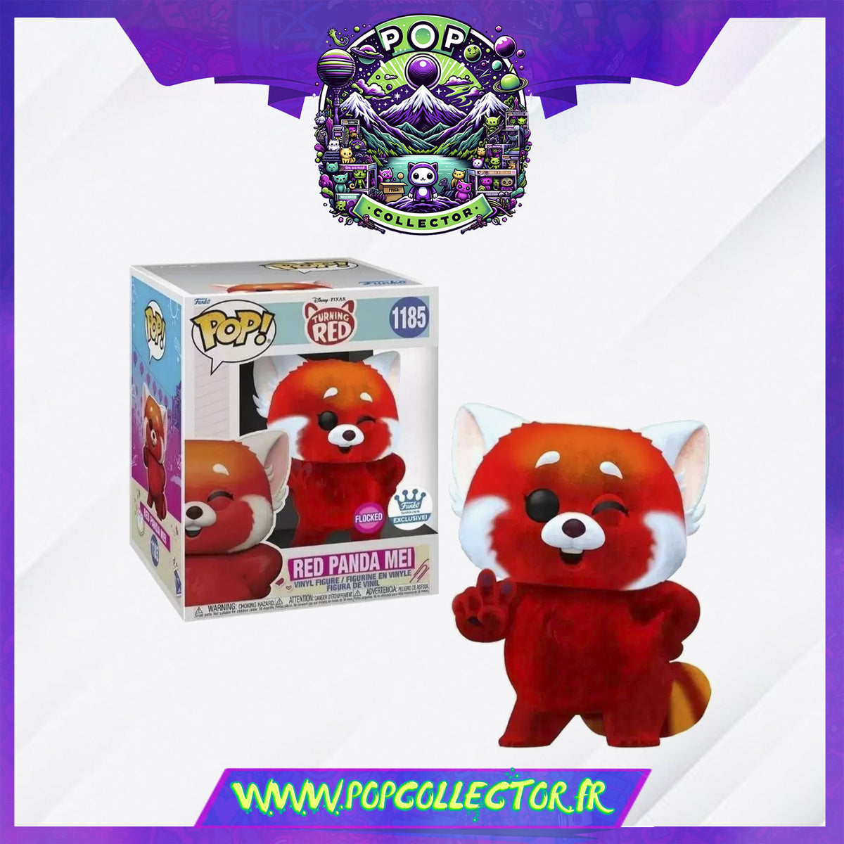 Funko Pop Disney Turning Red 1185 Red Panda Mei Flocado – Pop
