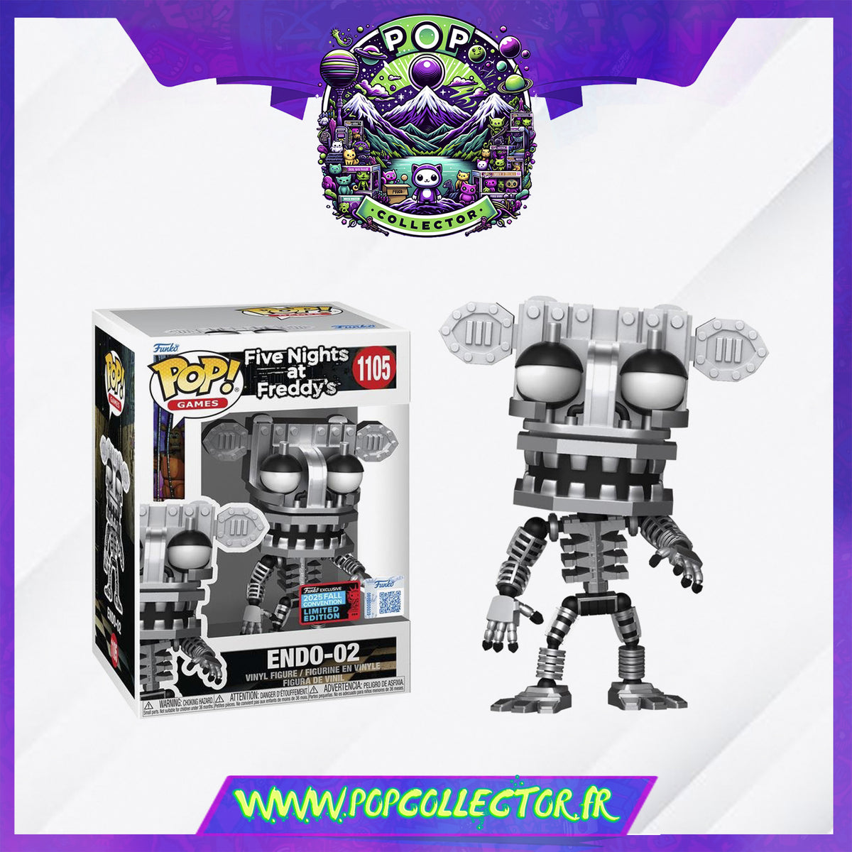 Funko Pop FNAF Five Nights At Freddy's 1105 Endo-02 – Pop