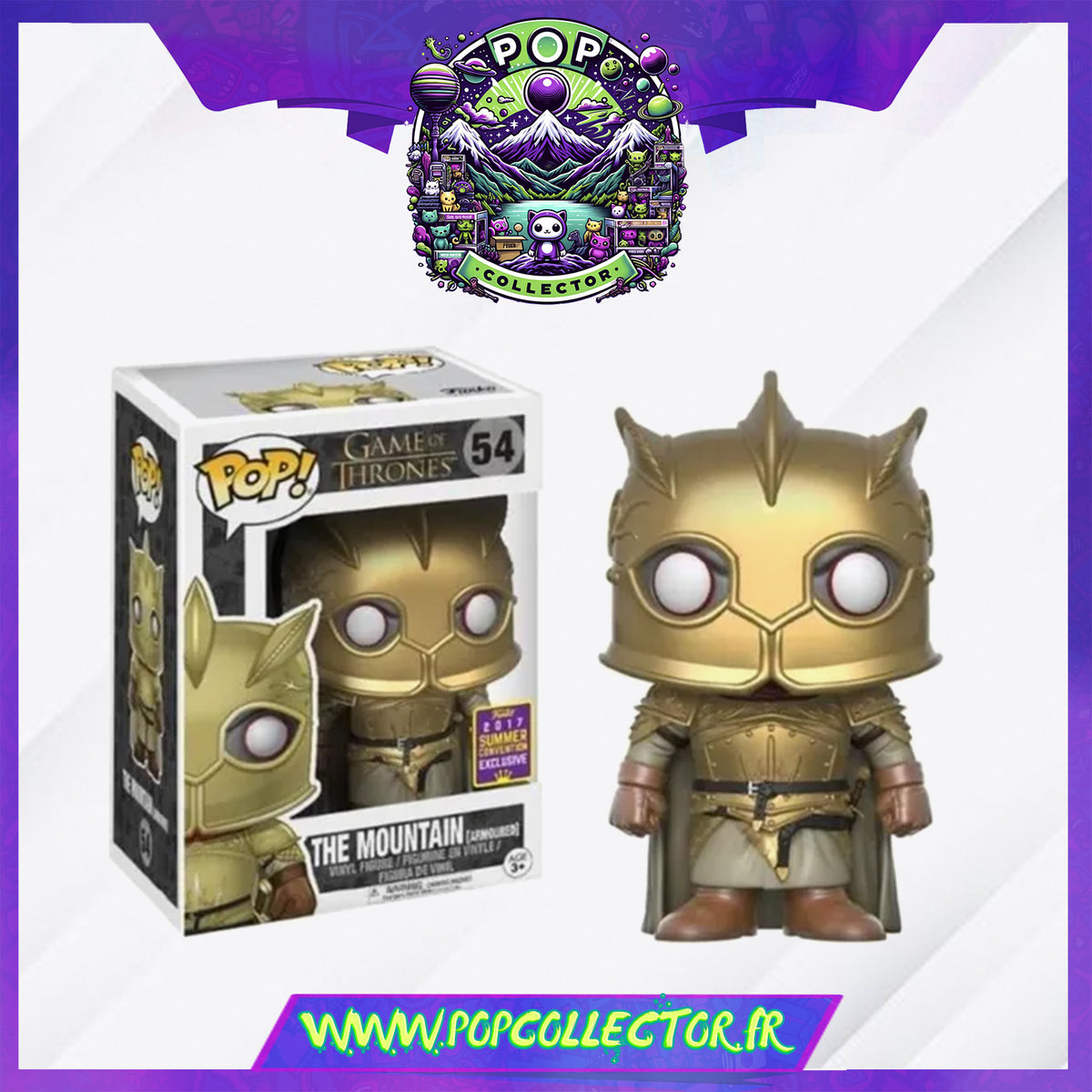 Funko Pop GOT Game Of Throne 54 The Mountain – Pop Collector
