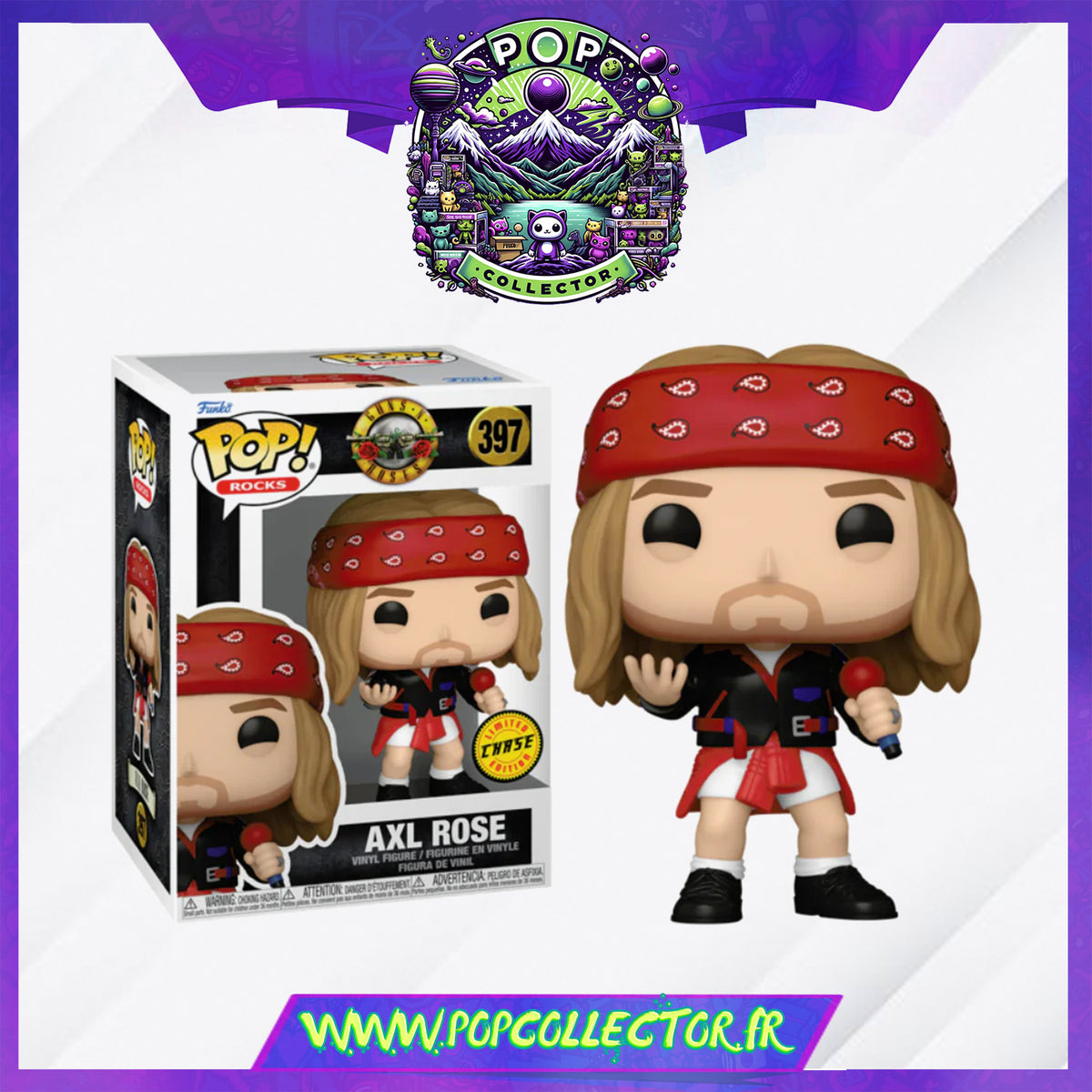 Funko Pop Music Guns N Roses 397 Axl Rose Chase – Pop Collector