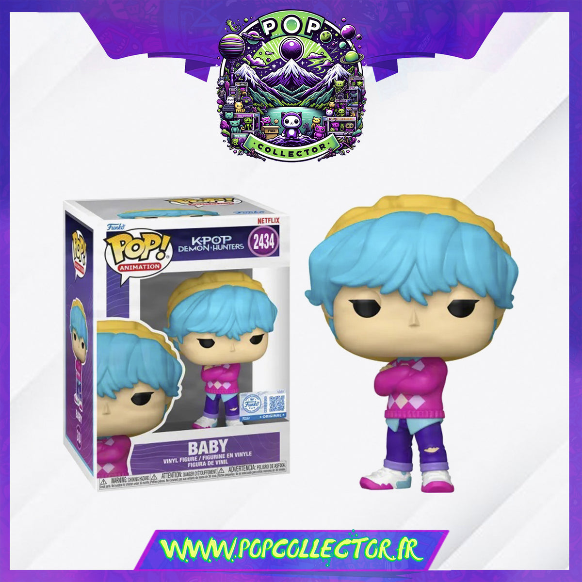 【新品】KPOP Demon Hunters Funko Pop! 4体セット pop-kpop-demon-hunters-2434-