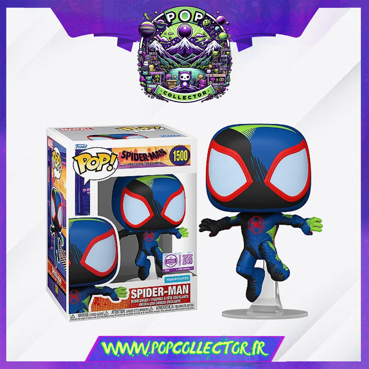 【超希少】Funko Spider man マイルズ LE 7500体 FUNKO POP! GAMES: Marvel's Spider-Man - Miles Morales (Styles May