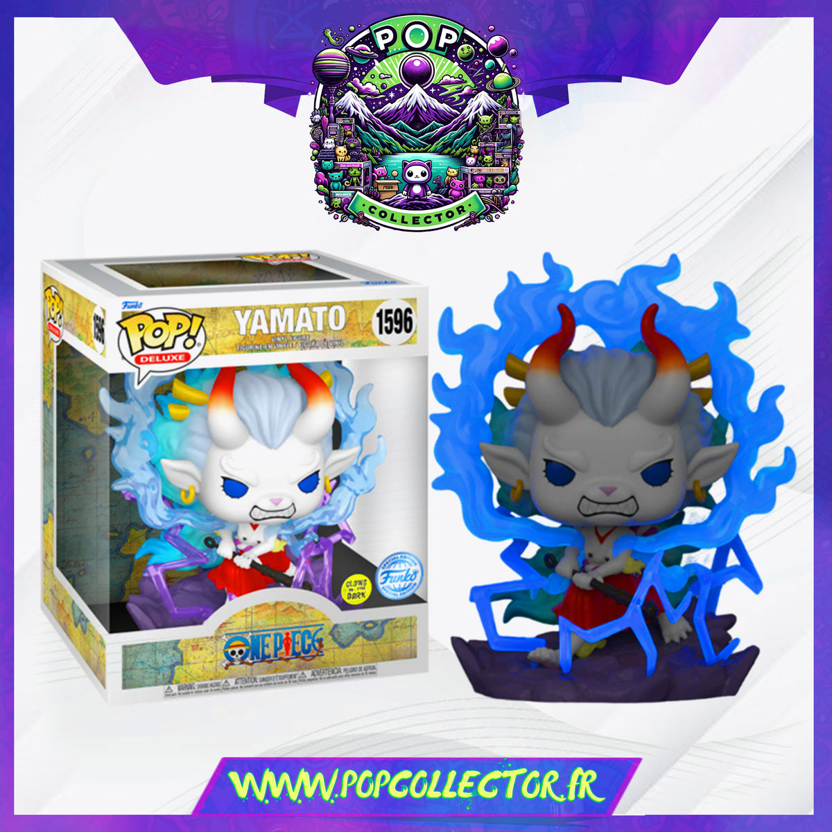 Funko Pop One Piece 1596 Yamato Beast Man Glow – Pop