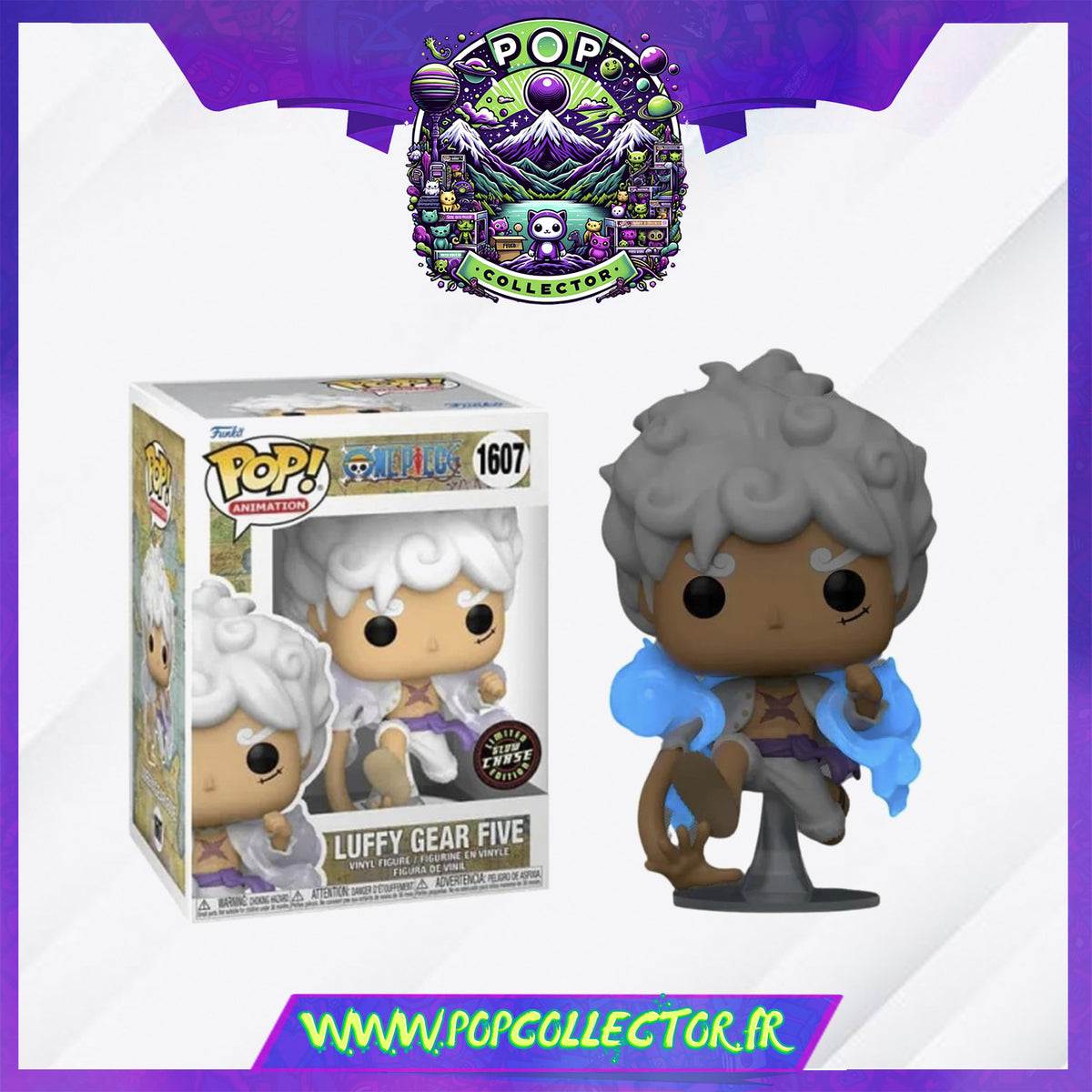 Funko Pop One Piece 1607 Luffy Gear Five Chase – Pop Collector / Magasin Funko Pop & Loungefly