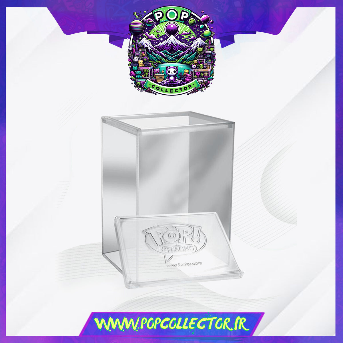 Funko Pop Hard Stack UV Protector Officiel Pop Collector / Magasin