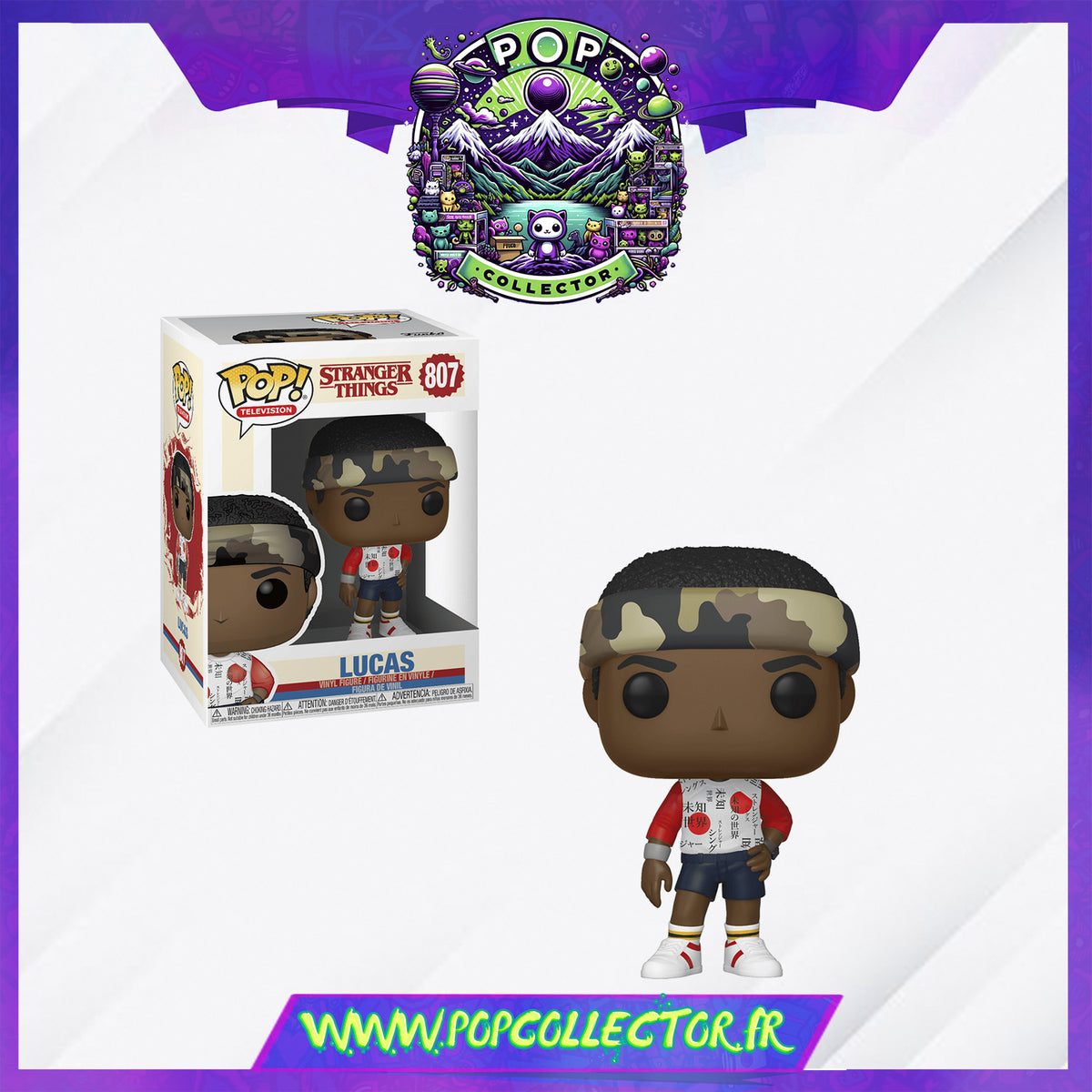 Funko Pop Stranger Things 807 Lucas Sinclair – Pop Collector 
