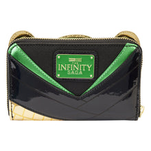 Load image into Gallery viewer, Loki Metallic Cosplay Zip Around Wallet Loungefly