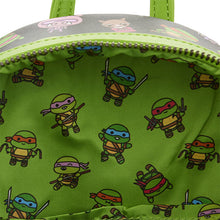 Load image into Gallery viewer, TMNT Tortues Ninja Loungefly Mini Sac A Dos Sewer Cap