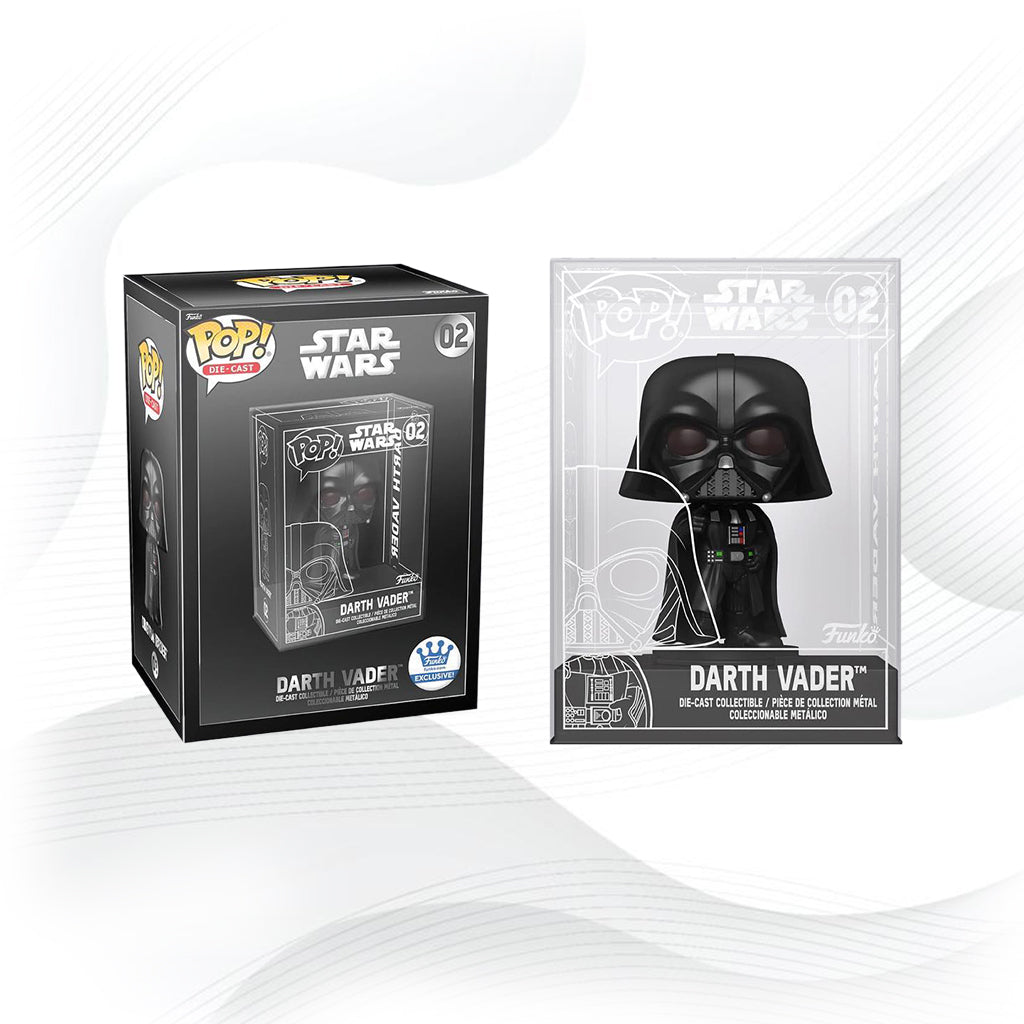 Funko Pop Star Wars Die Cast Darth Vader 02 Pop Collector / Magasin