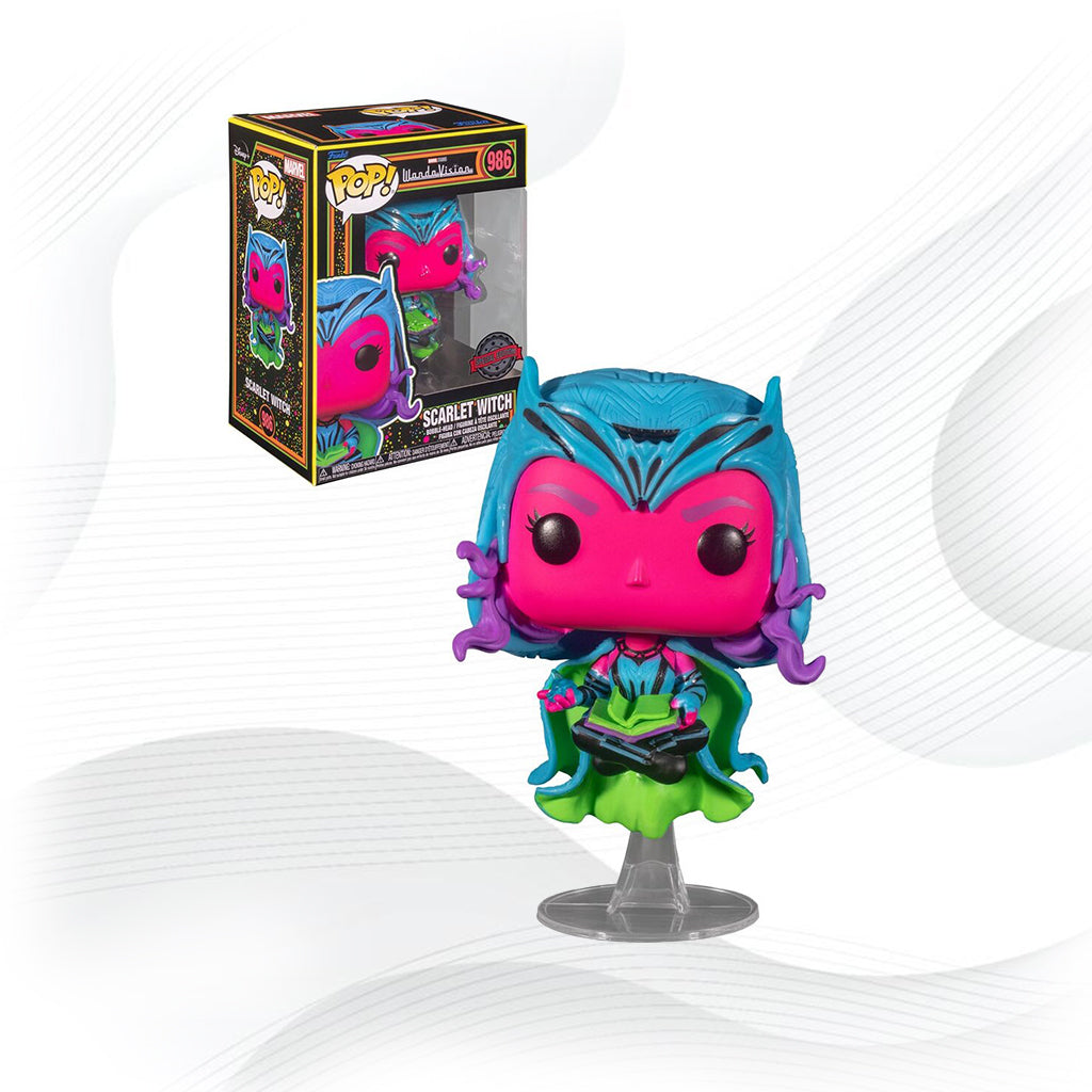Funko Pop Blacklight 986 Scarlet Witch main image 0