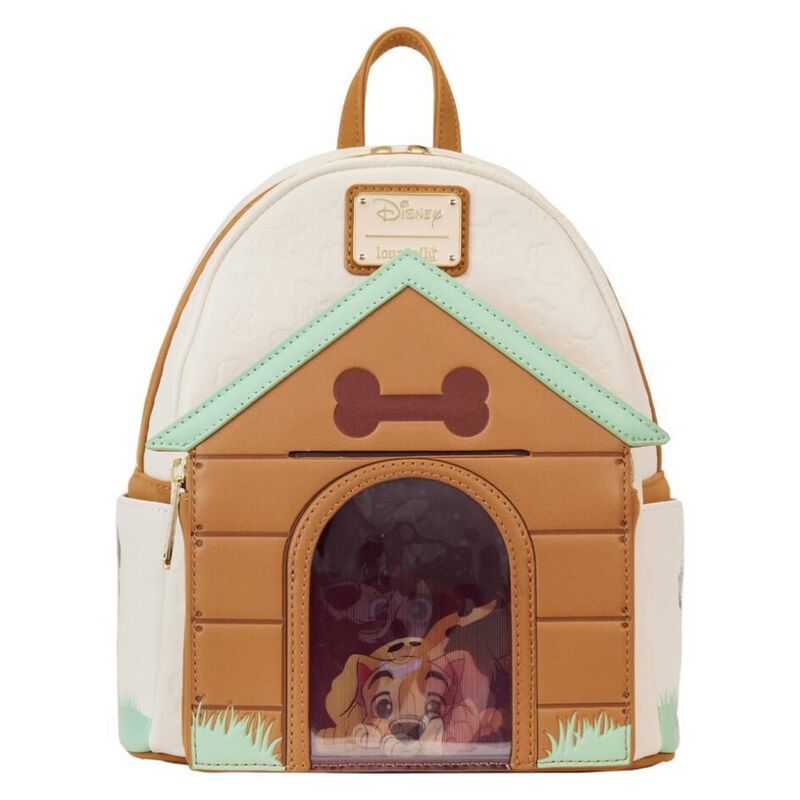 I Heart Disney Dogs Dog House Triple Lenticular Mini Backpack Loungefly