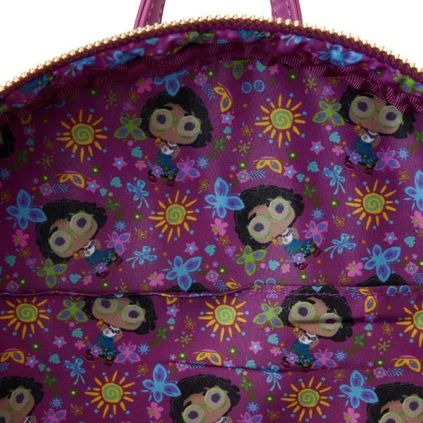 Loungefly - Familia - Disney Encanto Care Bears - Grumpy Bear Mini Loungefly Backpack | Tall Man  main image 4