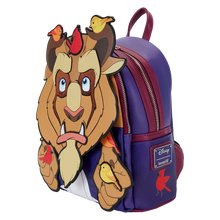 Charger l&#39;image dans la galerie, Disney Beauty and the Beast With Birds Mini Backpack Loungefly
