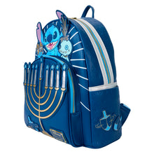 Load image into Gallery viewer, Stitch Hanukkah Menorah Light Up Mini Backpack Loungefly
