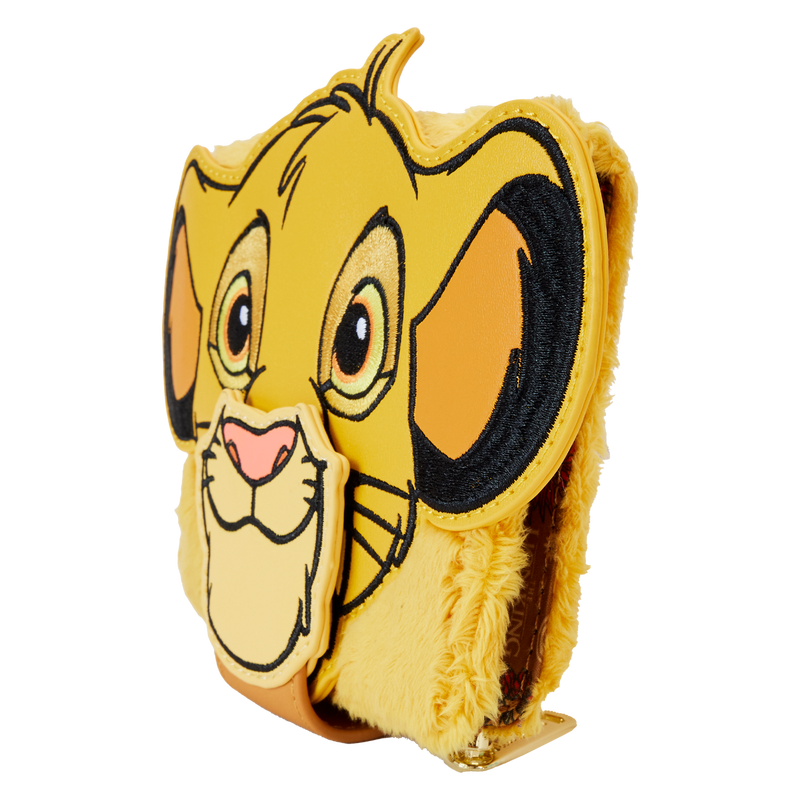 The Lion King 30th Anniversary Simba Plush Cosplay Wallet Loungefly ...