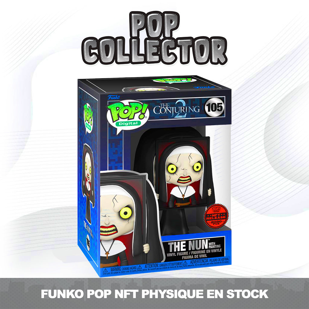 Funko Pop NFT Horror Conjuring 2- The Nun With Painting - 2050 Pieces