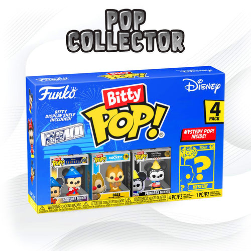 Funko Bitty Pop Disney Animaux Sorcerer Mickey Pack