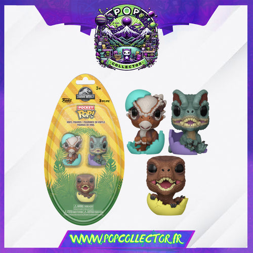 Funko Pocket Pop Jurassic World Easter PRECOMMANDE DEBUT JANVIER