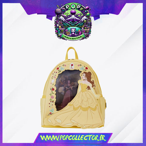 Beauty and the Beast Princess Series Lenticular Mini Backpack Loungefly