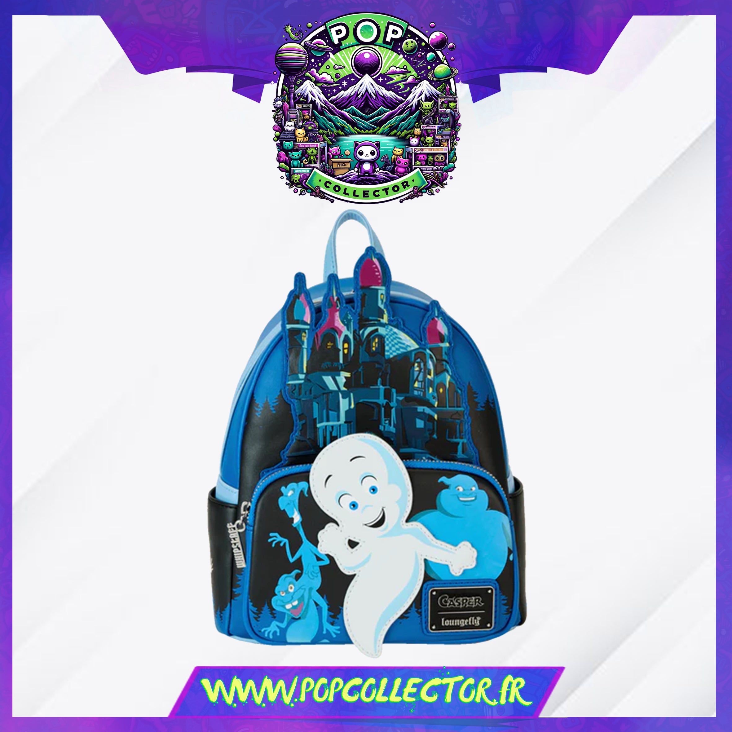 casper mini backpack the Friendly Ghost Glow Loungefly Brand_Hide & Drink Pe Multifilament Fishing Nets: Size:8'6 5wt 4pc