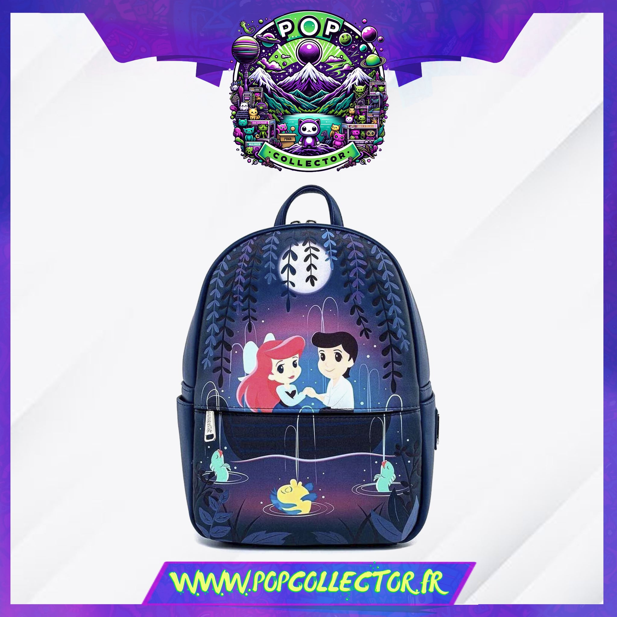 The Little Mermaid Gondola Scene Mini Backpack Loungefly – Pop Collector / Magasin Funko Pop & Loungefly