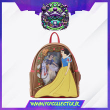 Cargar imagen en el visor de la galería, Disney Loungefly Mini Sac A Dos Snow White / Blanche Neige Scenes
