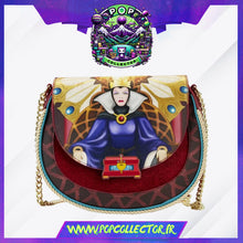 Charger l&#39;image dans la galerie, Disney Loungefly Mini Sac A Dos Villains Snow White Evil Queen Throne Crossbody
