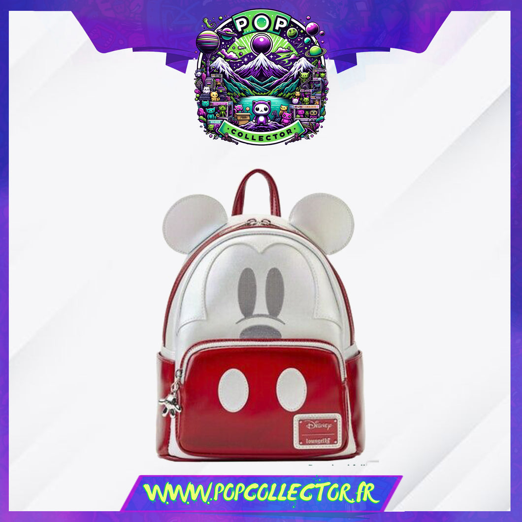 Disney100 Years Platinum Mickey Mouse Cosplay Mini Backpack Loungefly