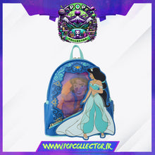 Carica l&#39;immagine nel visualizzatore di Gallery, Disney Loungefly Mini Sac A Dos Aladdin Princess Jasmine Lenticular
