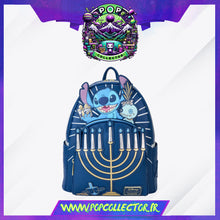 Load image into Gallery viewer, Stitch Hanukkah Menorah Light Up Mini Backpack Loungefly
