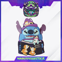 Load image into Gallery viewer, Stitch Spooky Stories Halloween Glow Mini Backpack Loungefly
