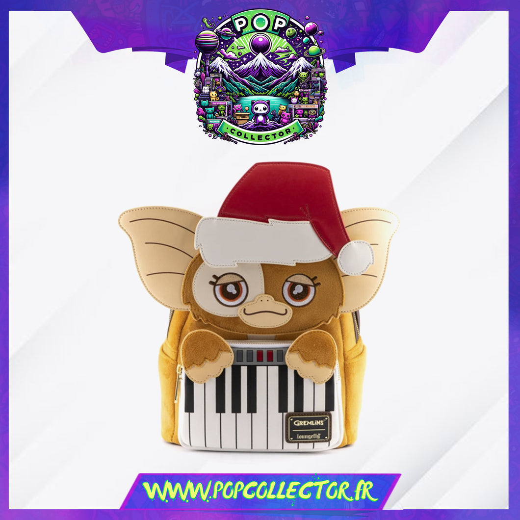 Gizmo Holiday Keyboard Cosplay Mini Backpack Loungefly