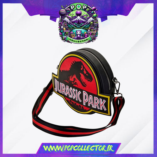 Jurassic Park Logo Crossbody Bag Loungefly