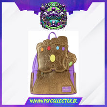 Cargar imagen en el visor de la galería, Marvel Loungefly Mini Sac A Dos Thanos Gauntlet
