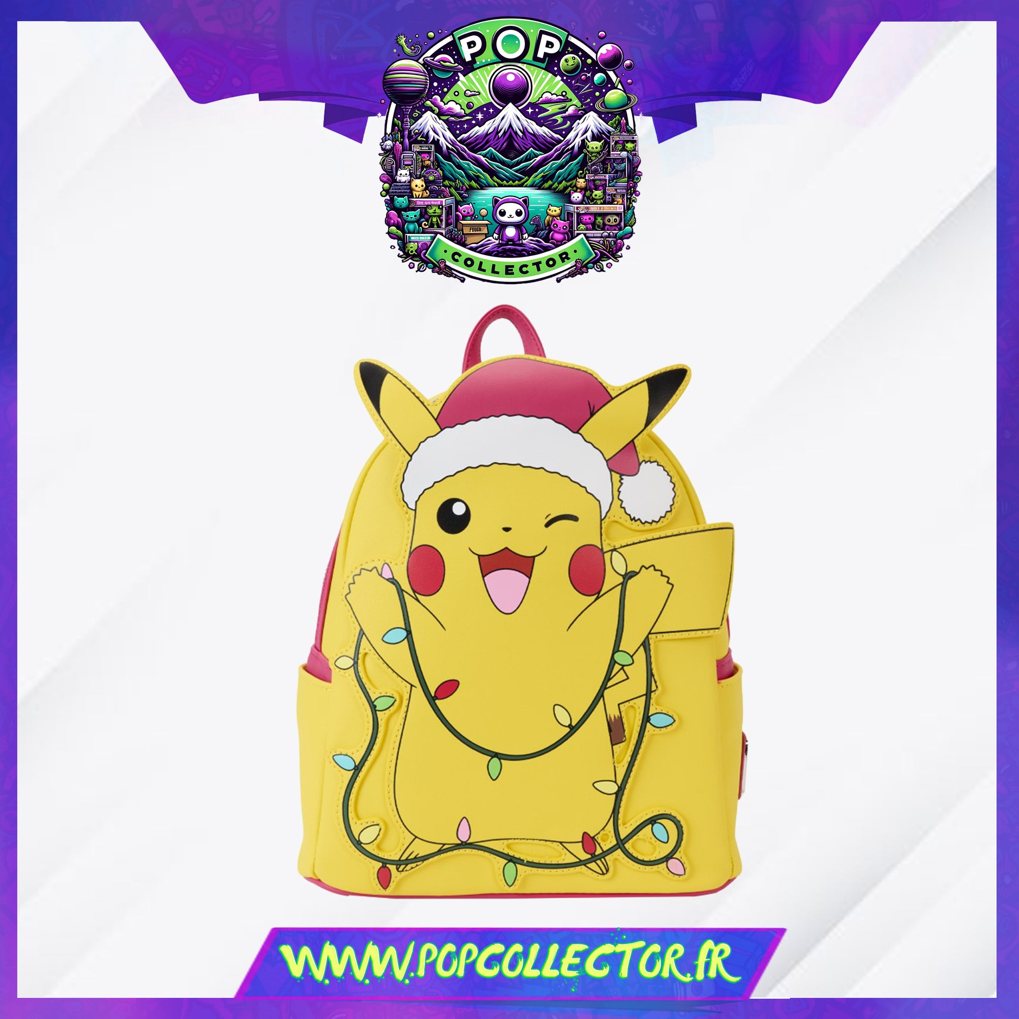 Pokémon Santa Pikachu Christmas Lights Light Up Mini 