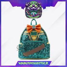 Charger l&#39;image dans la galerie, Disney Loungefly Mini Sac A Dos Merida Rebelle Sequin
