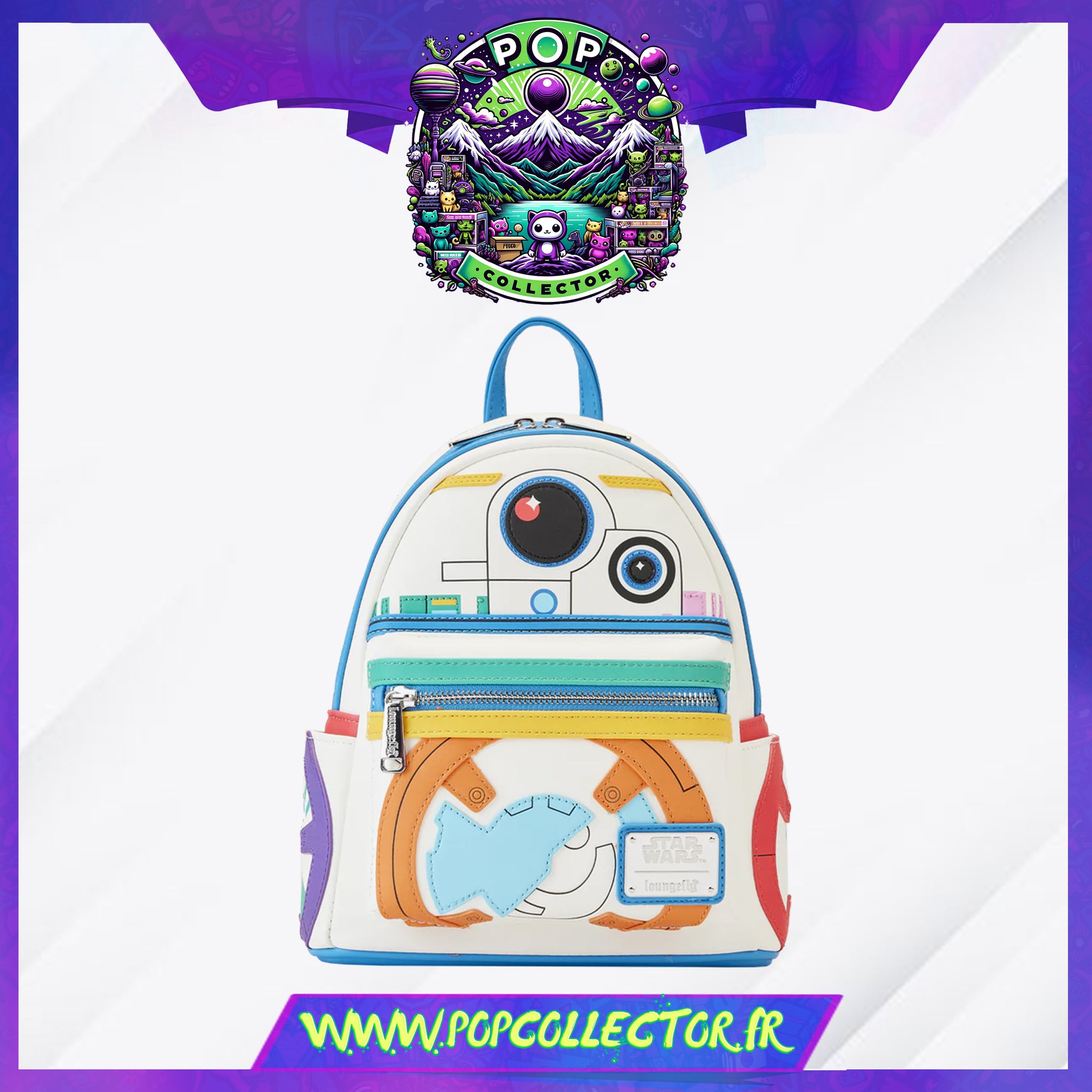 bb8 loungefly mini backpack Star Wars BB-8 Pride Mini Backpack Loungefly – Pop Collector / Magasin  Funko Pop & Loungefly