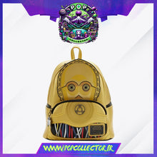 Load image into Gallery viewer, Star Wars C-3PO Cosplay Mini Backpack Loungefly
