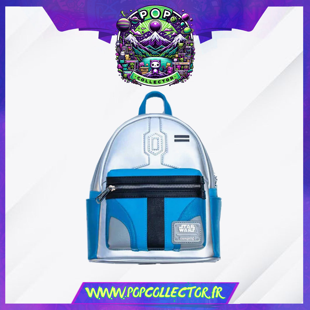 Star Wars Loungefly Mini Sac A Dos Jango Fett Helmet Exclu