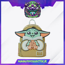 Charger l&#39;image dans la galerie, Mandalorian Loungefly Mini Sac A Dos Grogu And Crabbies Cosplay
