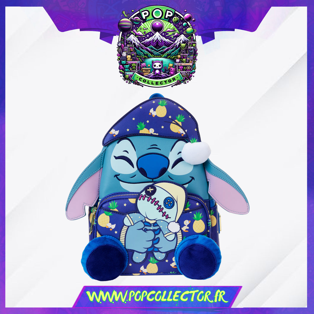 Bedtime Stitch Glow Mini Backpack Loungefly