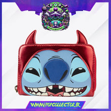 Lade das Bild in den Galerie-Viewer, Disney Loungefly Portefeuille Stitch Devil Cosplay
