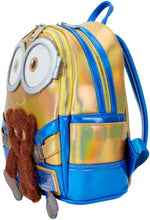 Cargar imagen en el visor de la galería, Despicable Me Minions Bob Iridescent Cosplay Mini Backpack Loungefly
