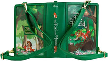 Charger l&#39;image dans la galerie, Disney Loungefly Mini Sac A Dos Fox and The Hound Classic Book Convertible Crossbody
